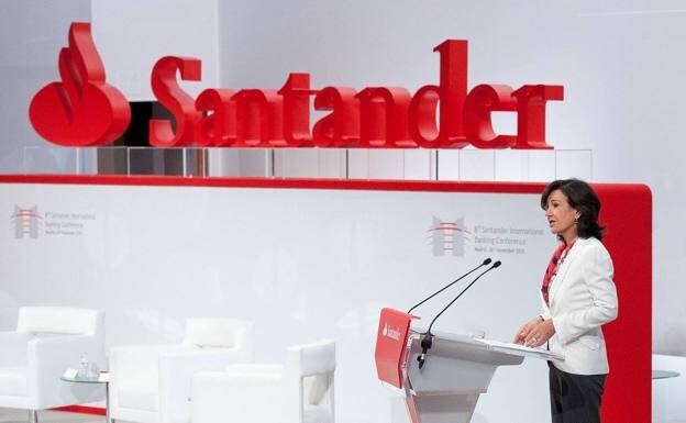 Banco Santander president Ana Patricia Botín. 