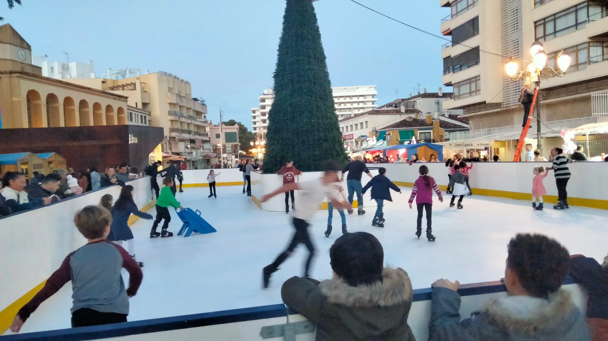 Get your skates on in Torremolinos to welcome in the festive season
