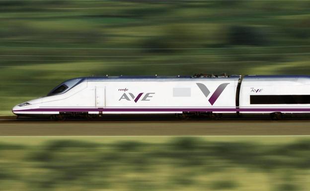 File image of an AVE high-speed train in Spain.