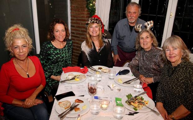 Press club members enjoyed a Danish Christmas meal. /Karl Smallman
