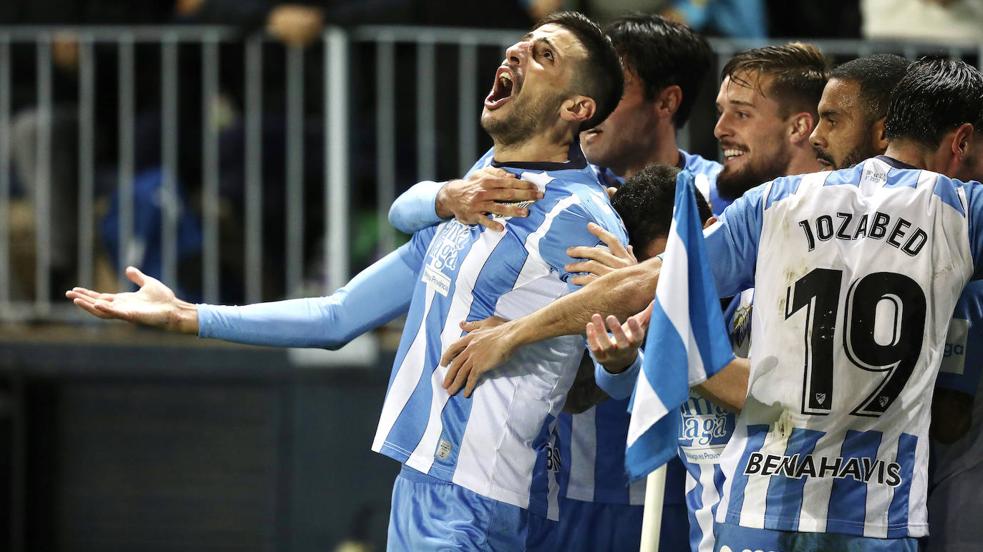 Malaga's victory against Alavés - in pictures