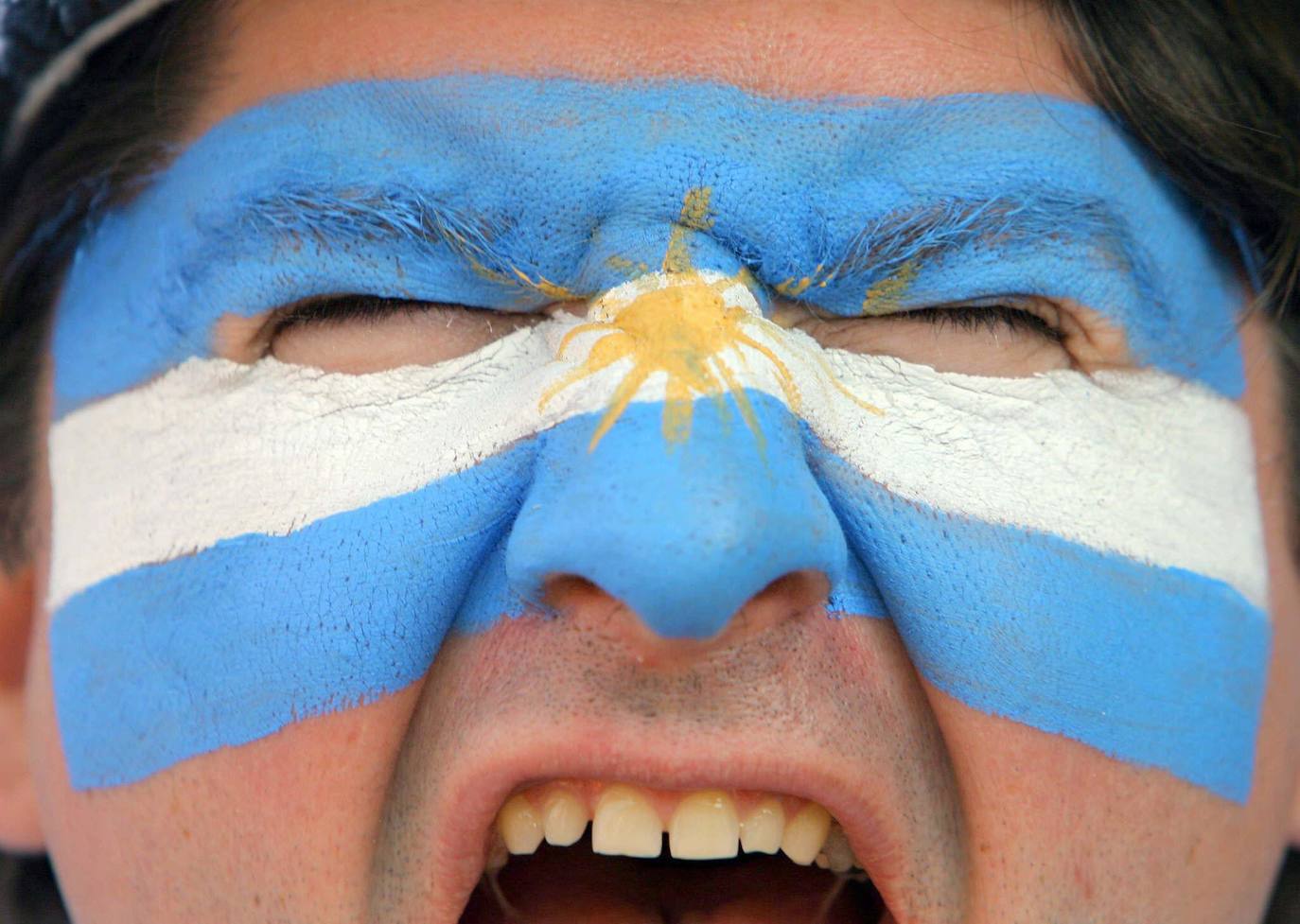An Argentine fan /EFE