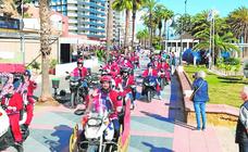 Father Christmas bikers deliver festive joy to Torremolinos