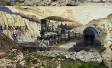 Axarquía train brought back to life thanks to Malaga graffiti artist