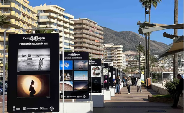 The cultural programme includes the street exhibition, Malaga Photography 2022. 
