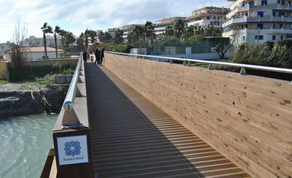 Casares completes its stretch of the Senda Litoral coastal path for walkers