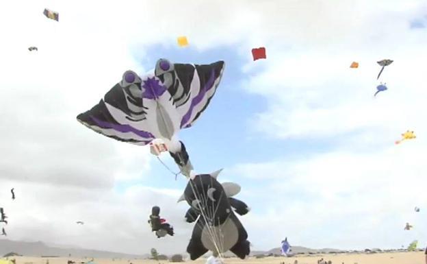 Kite Fest comes to Malaga city beaches