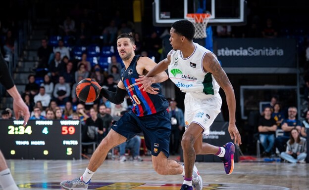 Barça stand in the way of Unicaja in the quarter-finals./ACB FOTOS