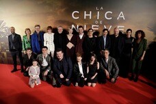 In pictures... red carpet rolled out for premiere of new Netflix series, The Snow Girl, in Malaga