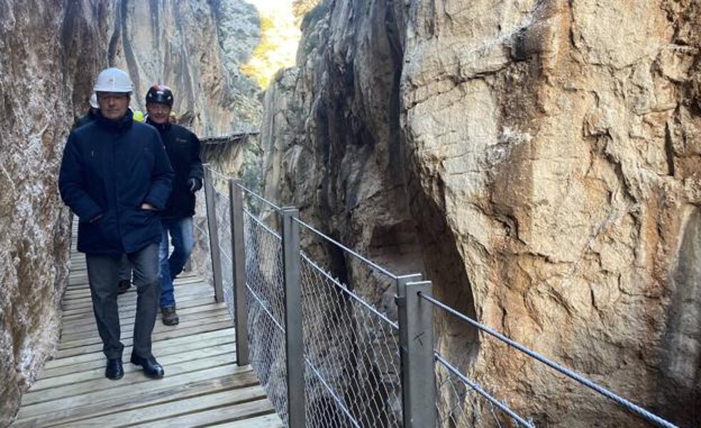Caminito del Rey gorge walk back to normal after rockfall repairs