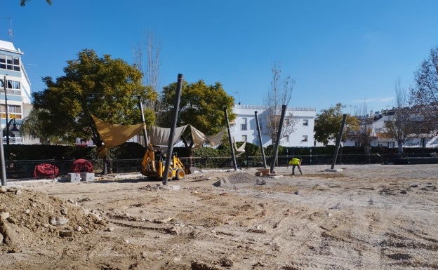 Much-demanded improvement of sports and leisure area at Alhaurín el Grande school begins