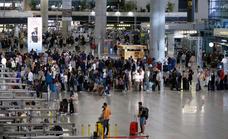 Malaga Airport begins 2023 with more passengers than before the pandemic