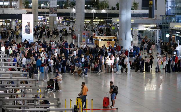 Malaga Airport begins 2023 with more passengers than before the pandemic