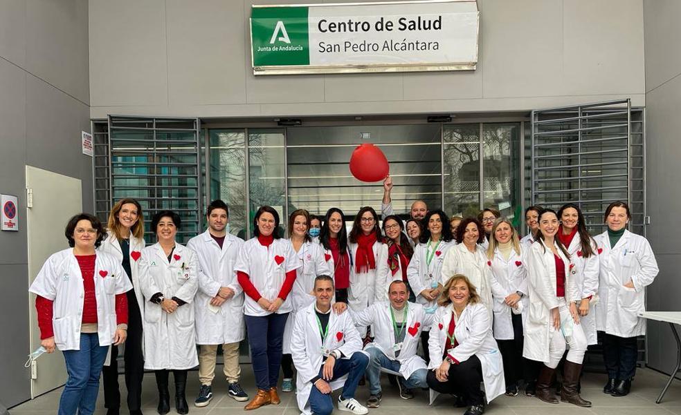'Fall in love with your health', the Valentine's message from San Pedro health centre