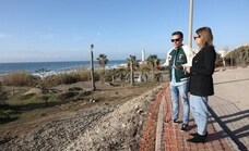 Work begins on a new section of Malaga’s coastal path in the Axarquía