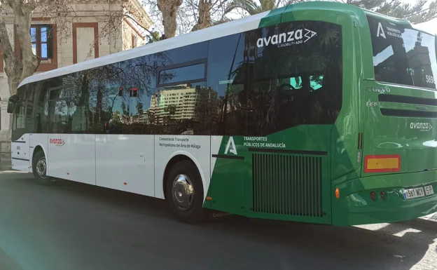 Malaga-Cártama bus route introduces new vehicle adapted for people with reduced mobility