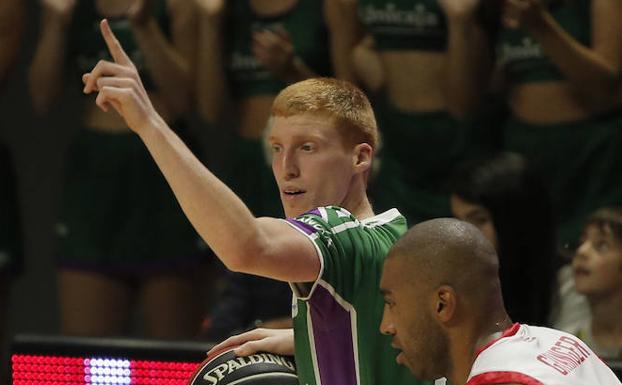 Alberto Díaz, unico jugador del Unicaja en la convocatoria de Scariolo