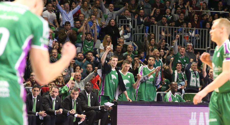 Las mejores imágenes del Unicaja-Valencia Basket
