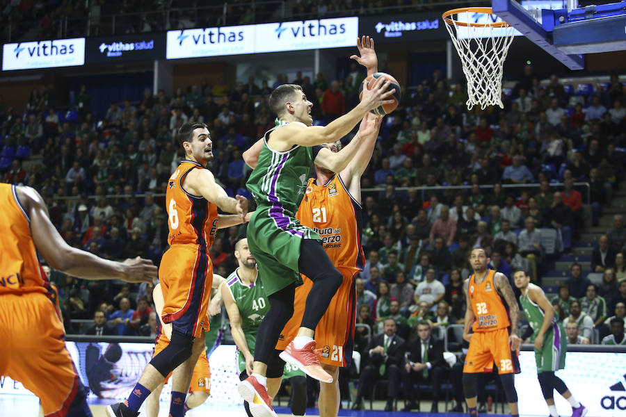 Las mejores imágenes del Unicaja-Valencia Basket