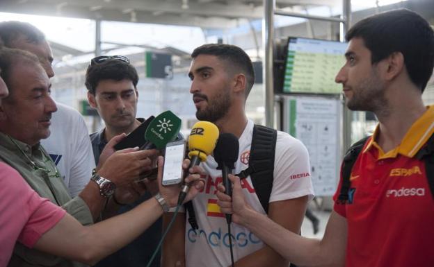 Jaime Fernández: «Me siento muy afortunado de jugar con España en el Carpena»
