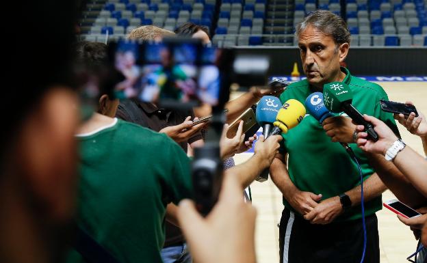 Casimiro: «Desde el club nos transmiten que seamos ambiciosos y aspiremos al máximo»