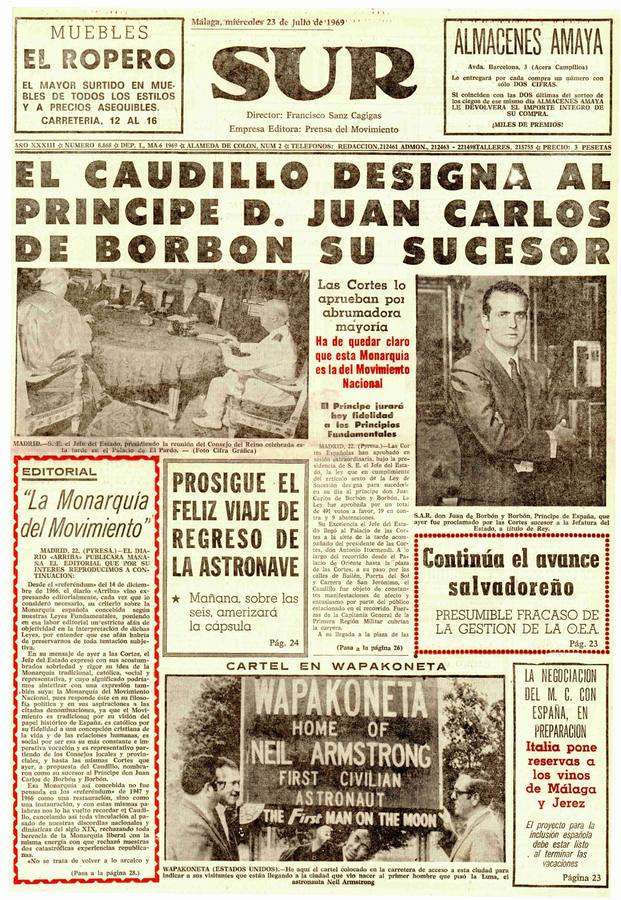 El rey, en seis portadas