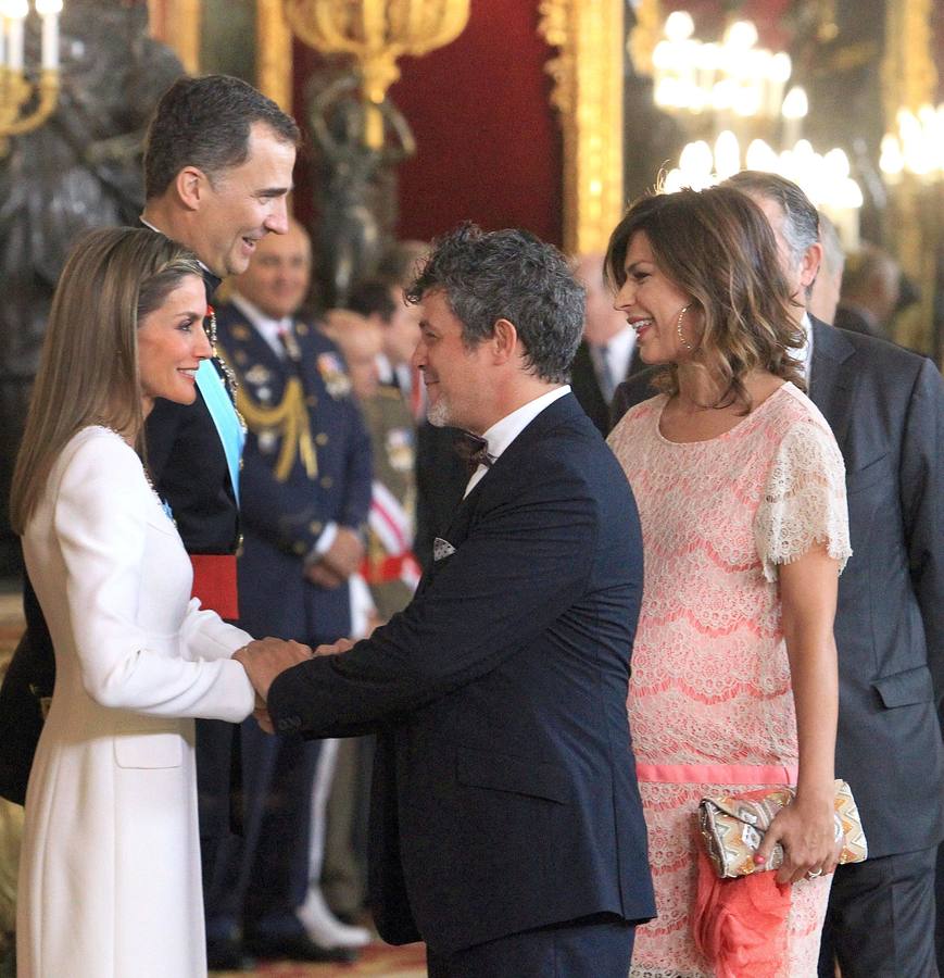 Recepción en el Palacio Real