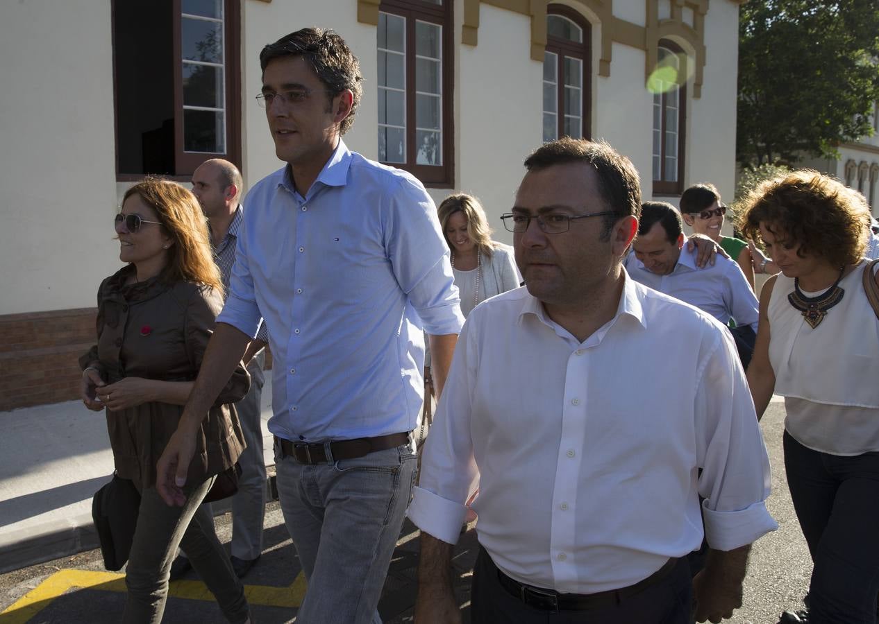 Encuentro de Eduardo Madina con simpatizantes en Málaga