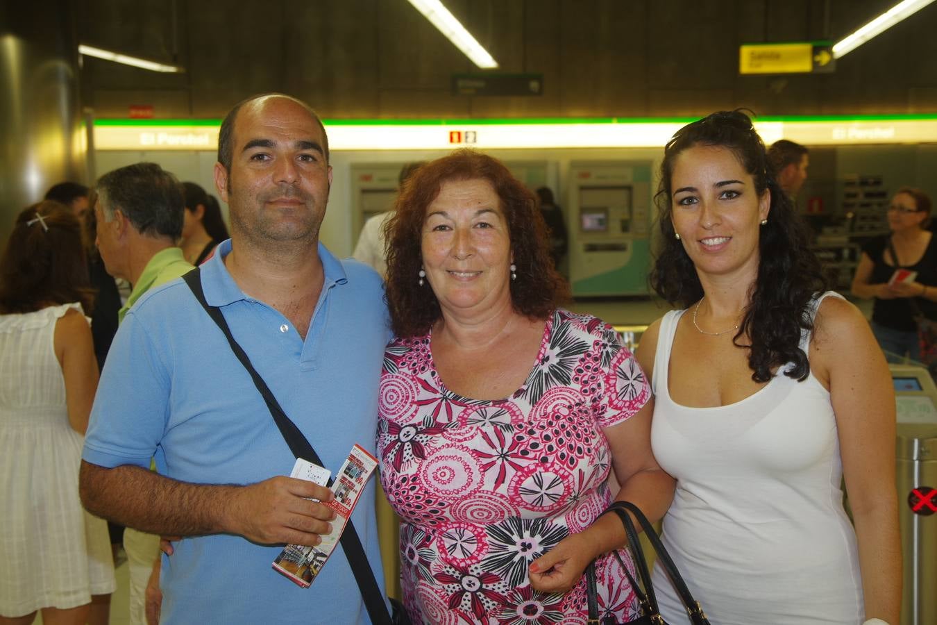 30 de julio de 2014: Yo estuve en la inauguración del metro de Málaga (I)