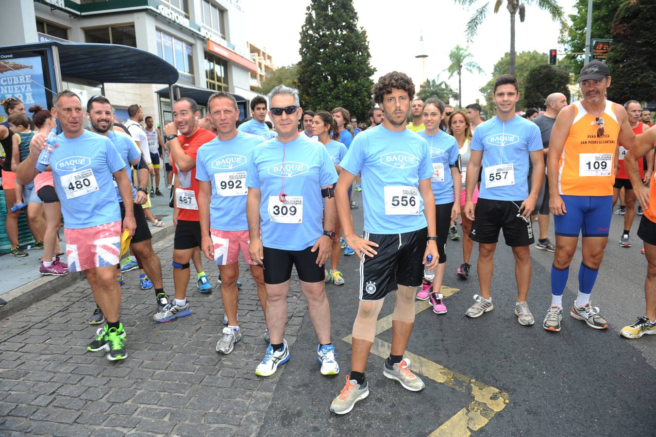 La carrera solidaria 'Kilómetros con causa', en imágenes
