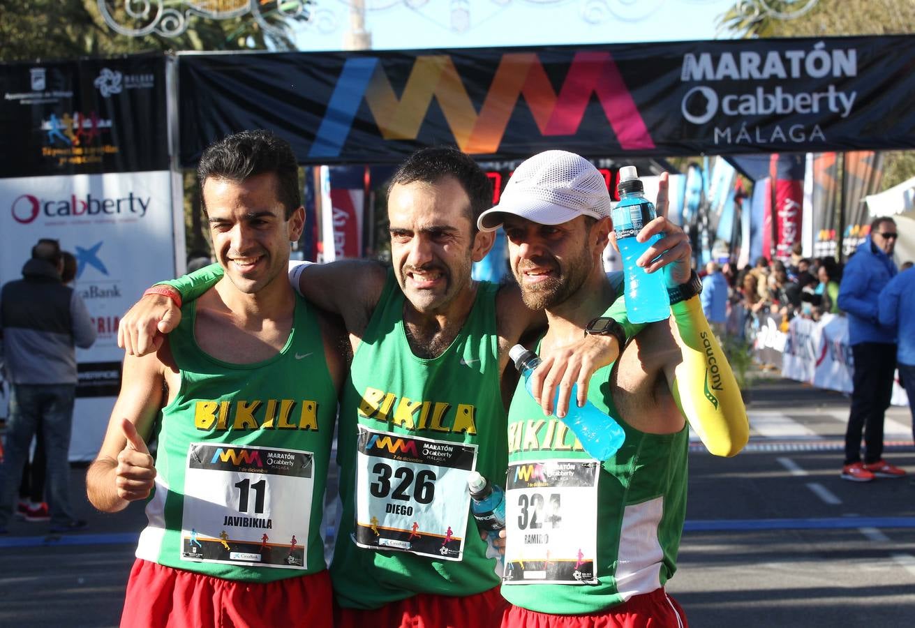 La llegada del V Maratón de Málaga (II)