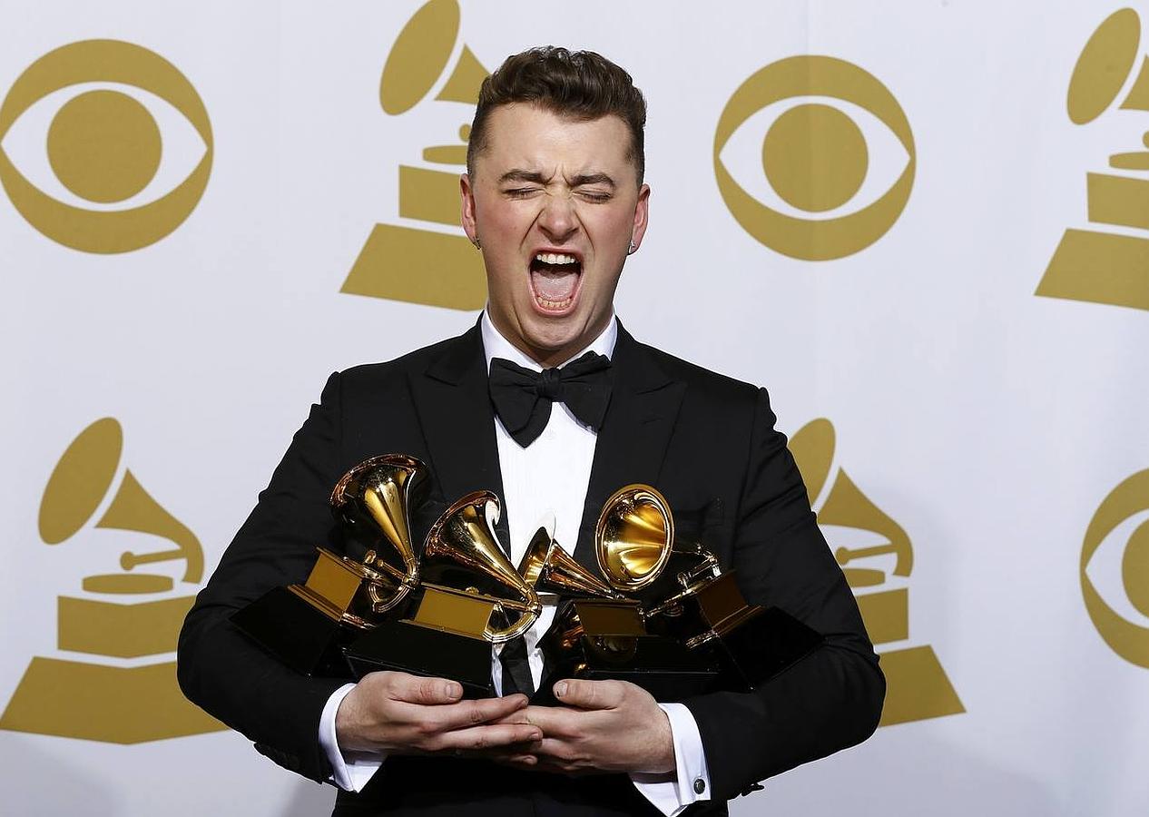 Sam Smith., triunfador de los Grammy