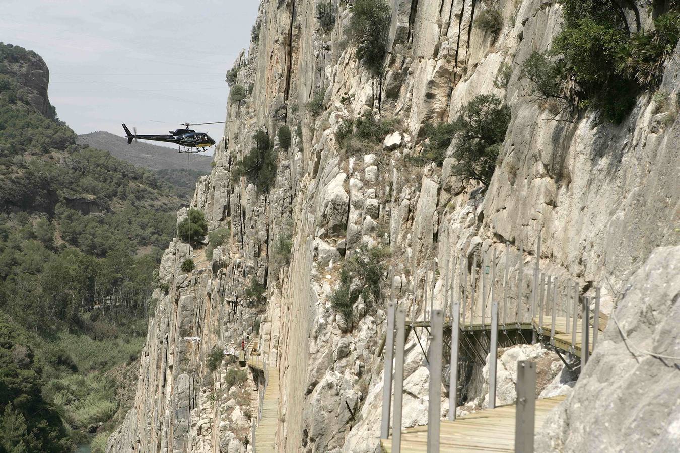 Caminito del Rey: Las obras de rehabilitación (II)