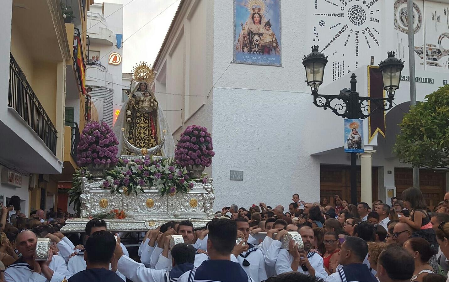 La Virgen del Carmen en la provincia