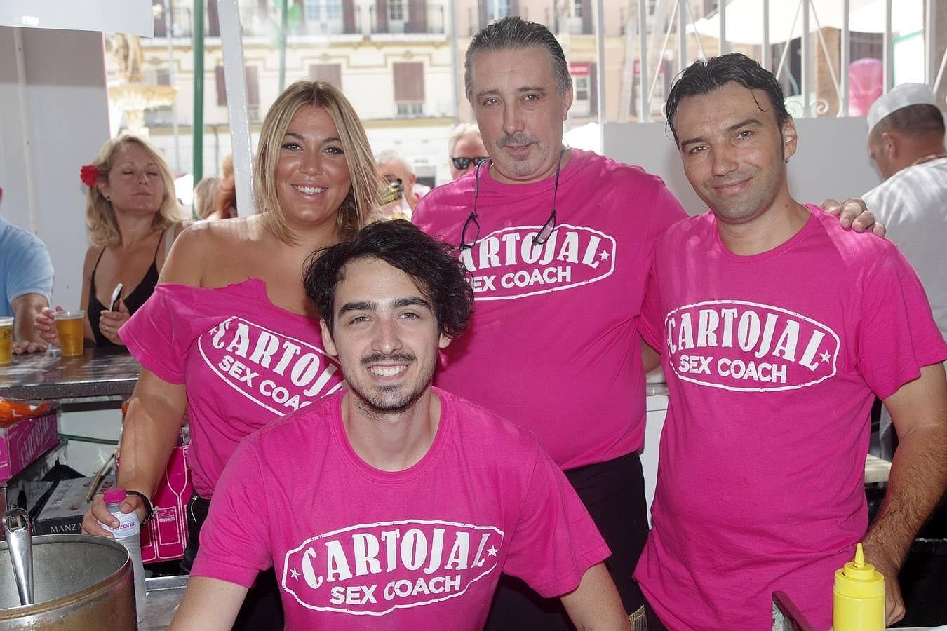 Miécoles de feria en la caseta Abanico