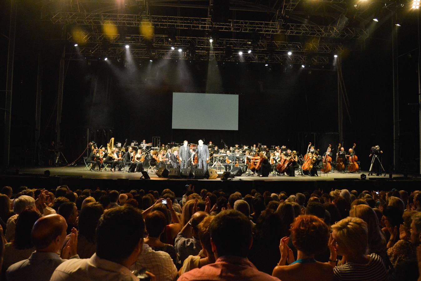 El concierto de Andrea Bocelli, en imágenes