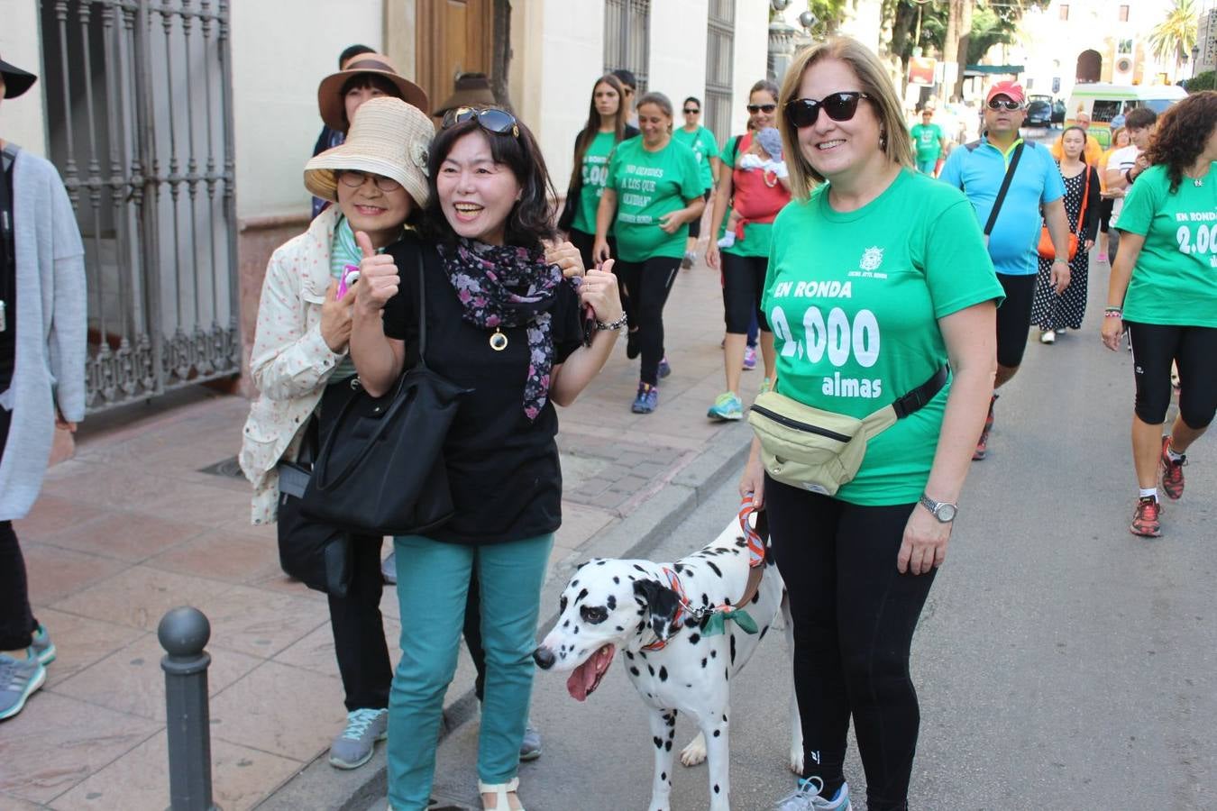 Fotos de la IV Marcha por el Alzheimer en Ronda