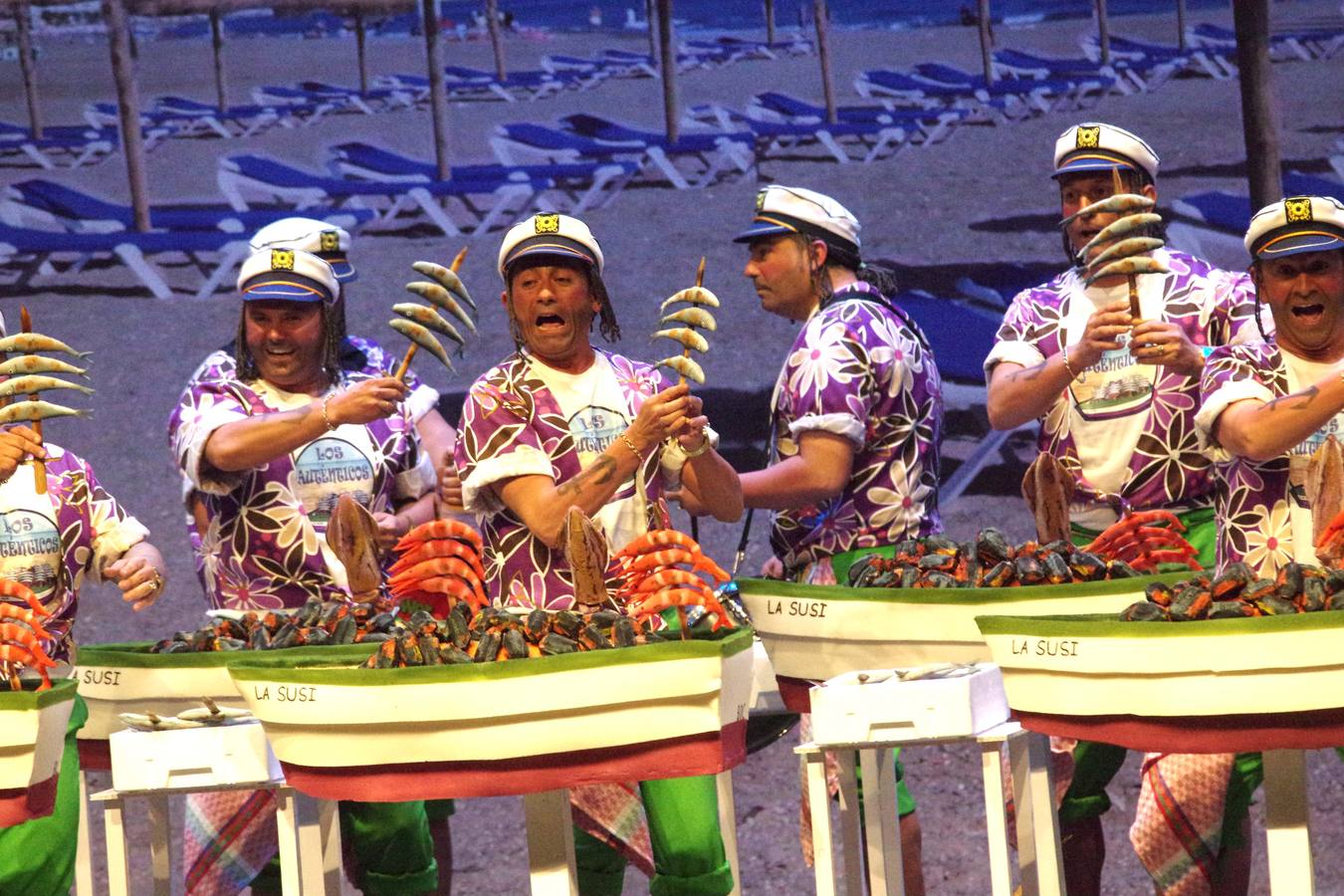 Fotos de la sexta noche de preliminares del Carnaval de Málaga