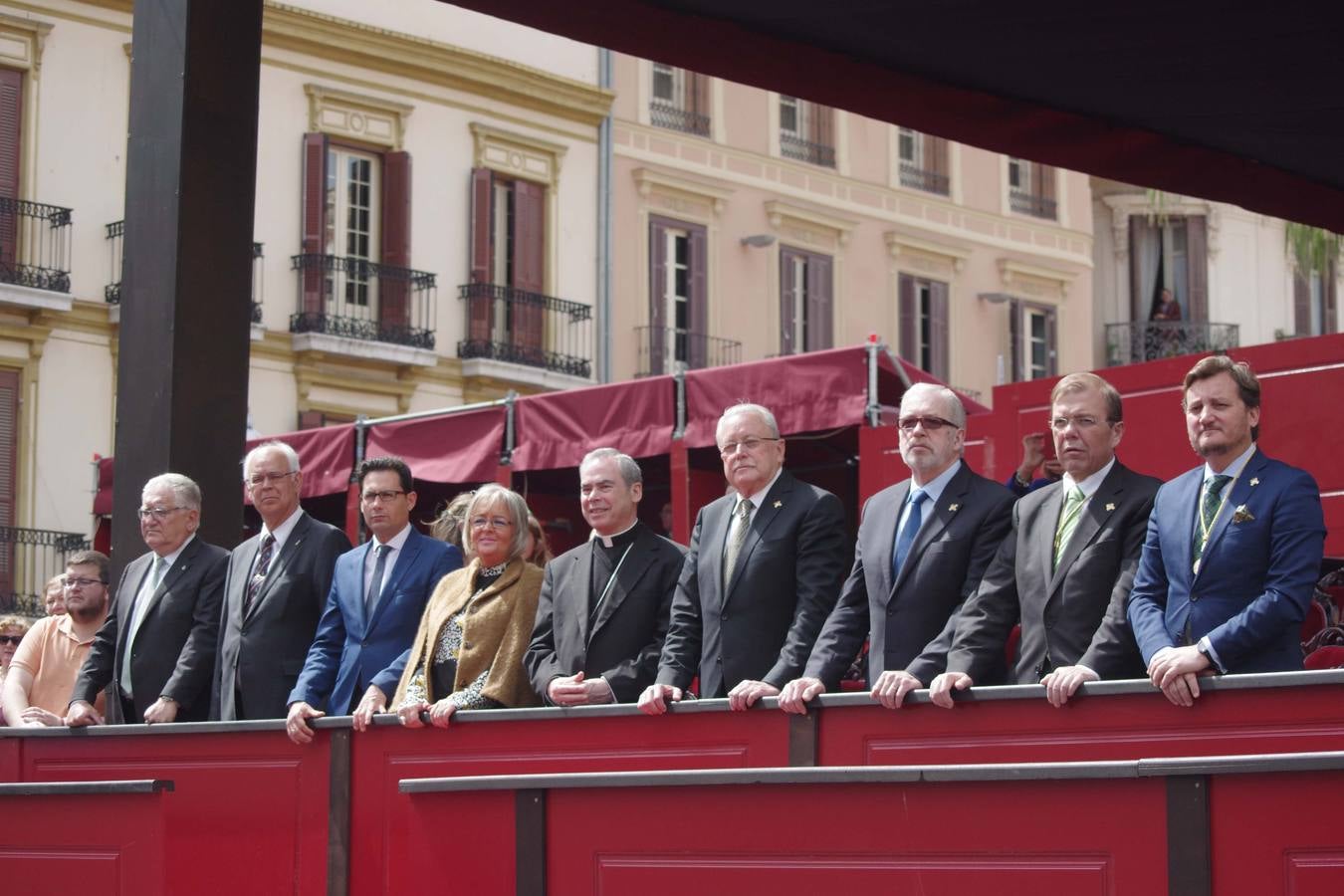 El Resucitado, en procesión en Málaga