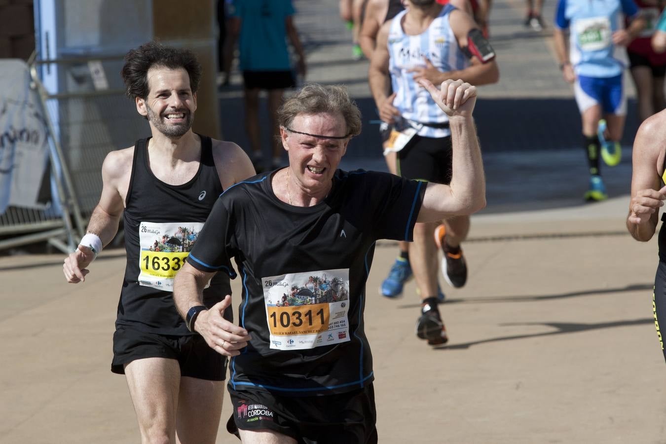 Más de 7.000 corredores participan en la Media Maratón de Málaga