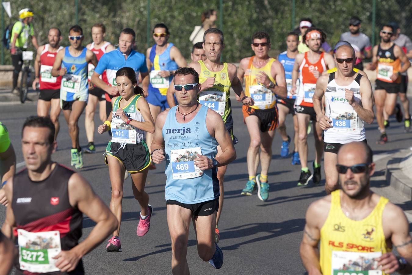 Más de 7.000 corredores participan en la Media Maratón de Málaga