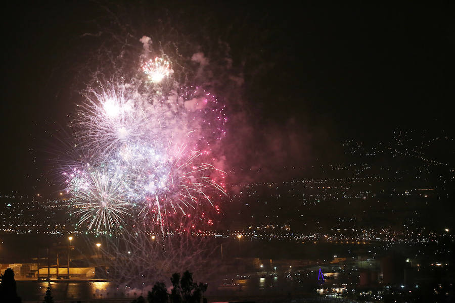 Los fuegos artificales, en imágenes