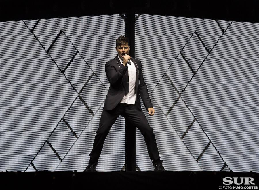 El concierto de Ricky Martin en Málaga, en imágenes