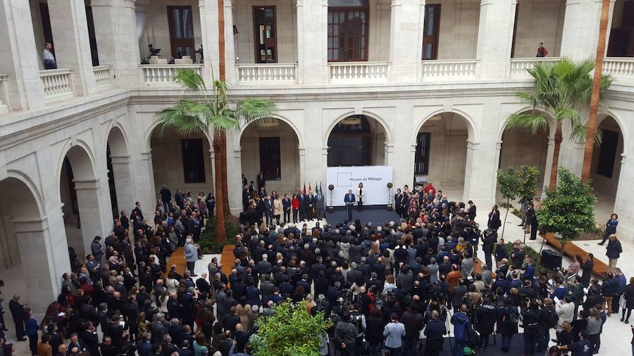 Fotos de la inauguración del Museo de Málaga