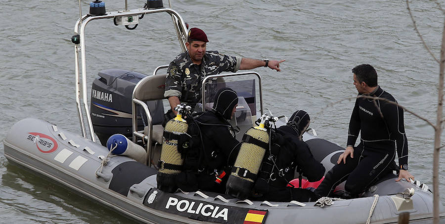 Buscan por segundo día consecutivo el cuerpo de Marta del Castillo en el Guadalquivir