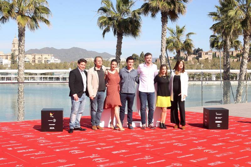 El equipo de 'Amar', en Málaga