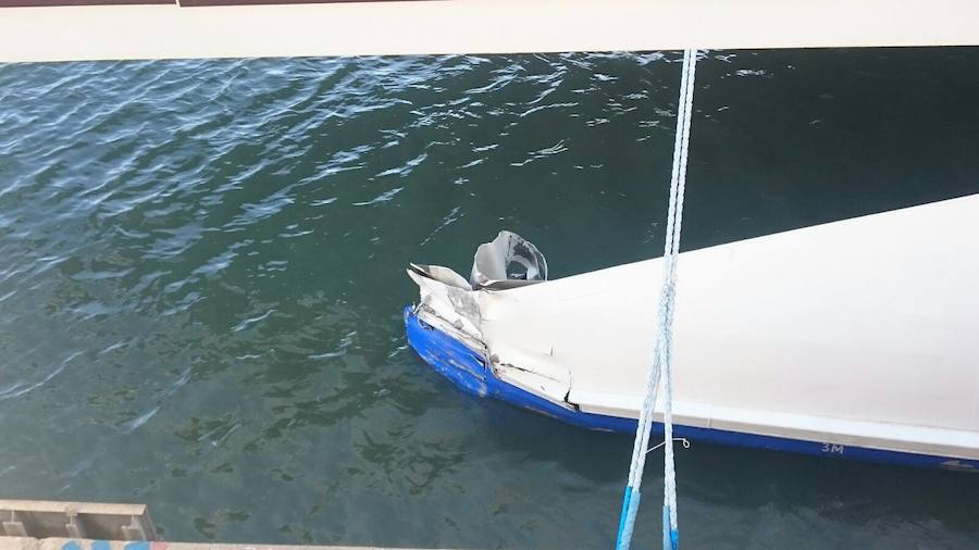 Así ha quedado el 'melillero' de Balearia