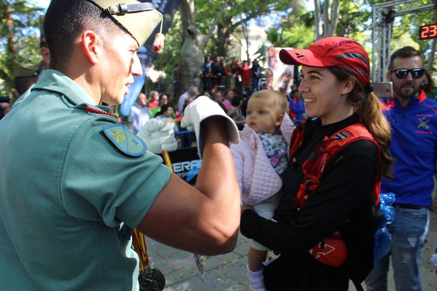 Fotos de los últimos participantes en los 101 kilómetros de la Legión de Ronda