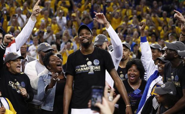 Los Warriors se proclaman campeones de la NBA