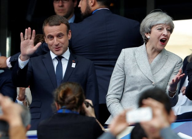 Macron y May lanzan un plan conjunto para luchar contra el yihadismo en internet